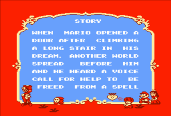 The story of Super Mario Bros. 2.